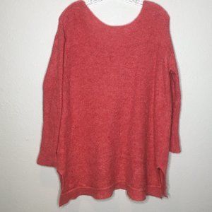 FREE PEOPLE Sudan Coral Fuzzy Oversized